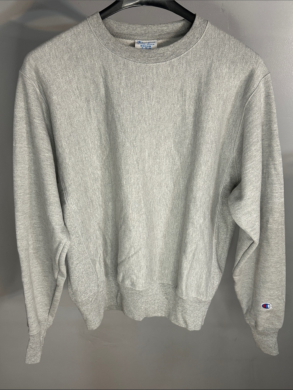 Champion Reverse Weave Crewneck Sweatshirt - Heather Gray